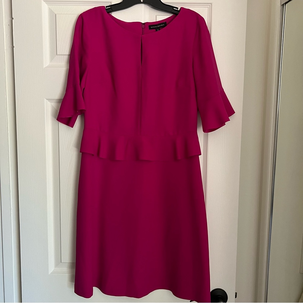 NWT Banana Republic Pink pablum dress